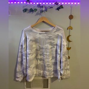 White Camo Sweatshirt! 🤍